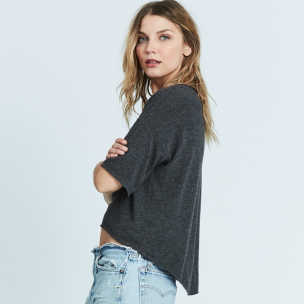 Karen Zambos Raw edge Sweater